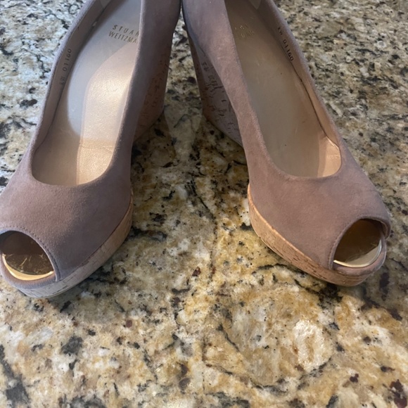 Stuart Weitzman Wedge Corkscrew Heel - Picture 6 of 7